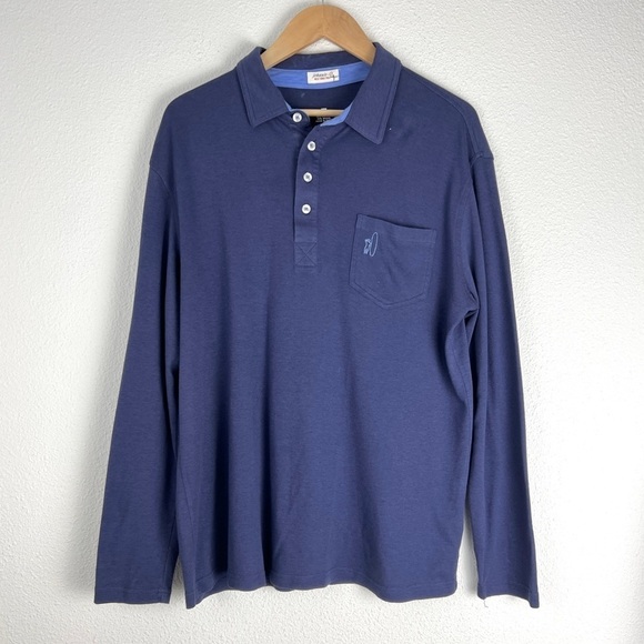 johnnie-O Other - Johnnie-O Men’s Hacienda West Coast Prep Long Sleeve Polo Cotton Modal Shirt Top